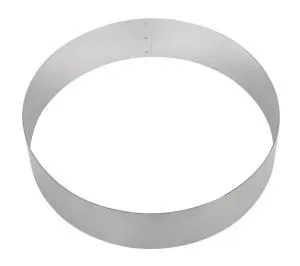 Форма для торта КРУГЛАЯ 26см h=5см нерж. Luxstahl